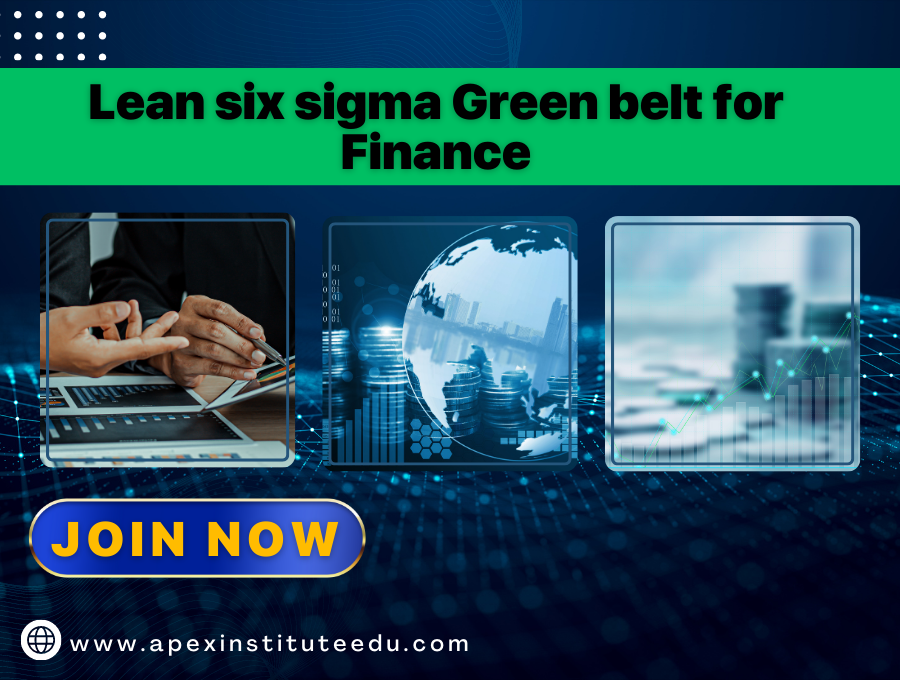 Lean six sigma Green belt for Finance