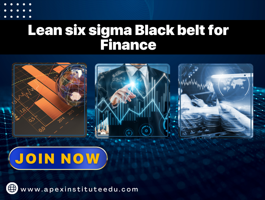 Lean six sigma Black belt for Finance